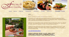 Desktop Screenshot of frenchmarketgrille.com